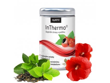 InThermo bioaktivní čaj s extrakty pro hubnutí a zahřátí 100 porcí