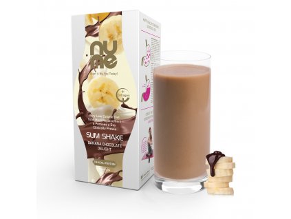 nuMe slim shake Banana chocolate Delight 2