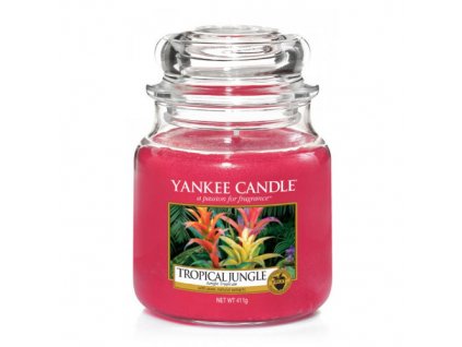 Aromatická svíčka střední Tropical Jungle 411 g