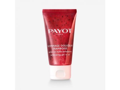 Rozpouštějící se exfoliační gel se zrníčky maliny (Payot Raspberry Gentle Scrub) 50 ml