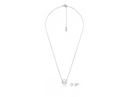 Stříbrná souprava šperků MKC1260AN040 (náhrdelník, náušnice)