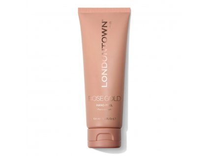 LONDONTOWN kur Rose Gold Hand Peel Slupovací maska na ruce 104 ml