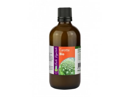 Mrkvový - Rostlinný olej BIO, 100 ml