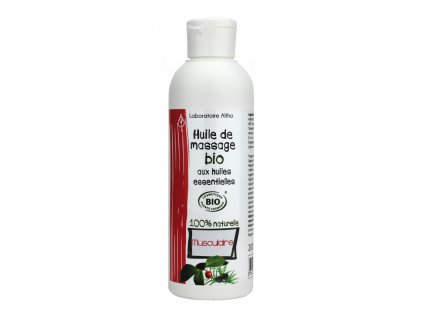 Masážní olej BIO - SVALY, 200 ml