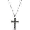 Pánský ocelový náhrdelník Kříž EGS1705040