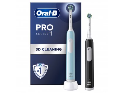 Oral-B Pro Series 1 DUO Blue/Black  + Druhá nabíječka ZDARMA