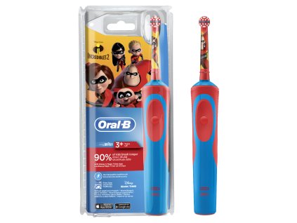 Oral B Vitality D12 Clamshell Incredibles 2 CE IS In and Out of Pack 25 05 2018