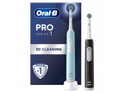 Oral-B Pro Series 1 DUO Blue/Black  + Druhá nabíjačka ZADARMO