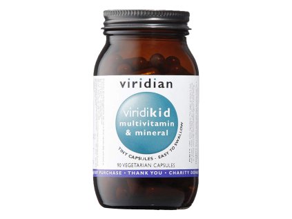 Viridian Viridikid Multivitamin Mineral 90 cps
