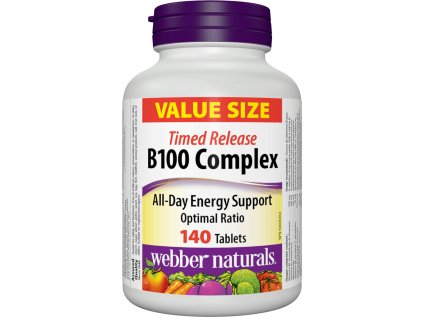 Webber Naturals B100 Complex 140 tbl