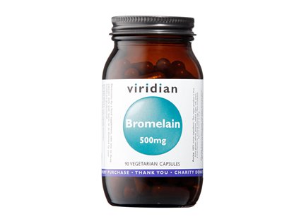 Viridian Bromelain 500 mg 90 cps