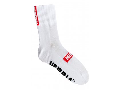 Ponožky NEBBIA Extra Mile Crew 103 (černá, bílá)