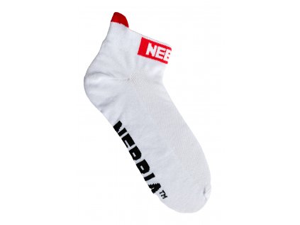 Kotníkové ponožky NEBBIA Smash It 102 (černá, bílá)