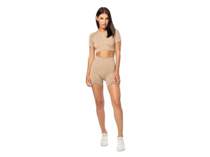 vibe seamless croptop beige1