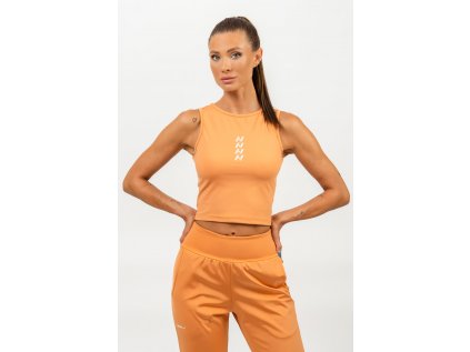 476 Cropped Tank Top Orange 02