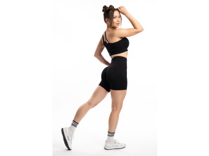 Šortky Ribbed „Perfect Butt“ 2.0 - Deep Black