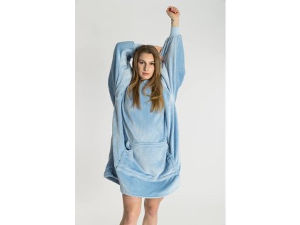13476 1 goldbee mikina doba ledova fluffy dusty blue barva dusty blue velikost xl 4xl