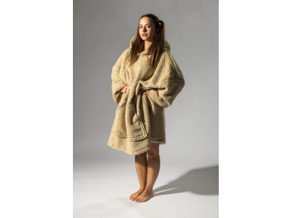 13467 6 goldbee mikina doba ledova brown barva brown velikost xl 4xl