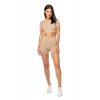 vibe seamless croptop beige1