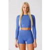 24708 goldbee crop top beclassic airforce blue