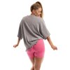 D.N.A Unisex Oversize Crop Tričko DNA - Smoky