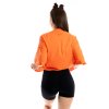 D.N.A Unisex Oversize Crop Tričko IDENTITY - Apricot