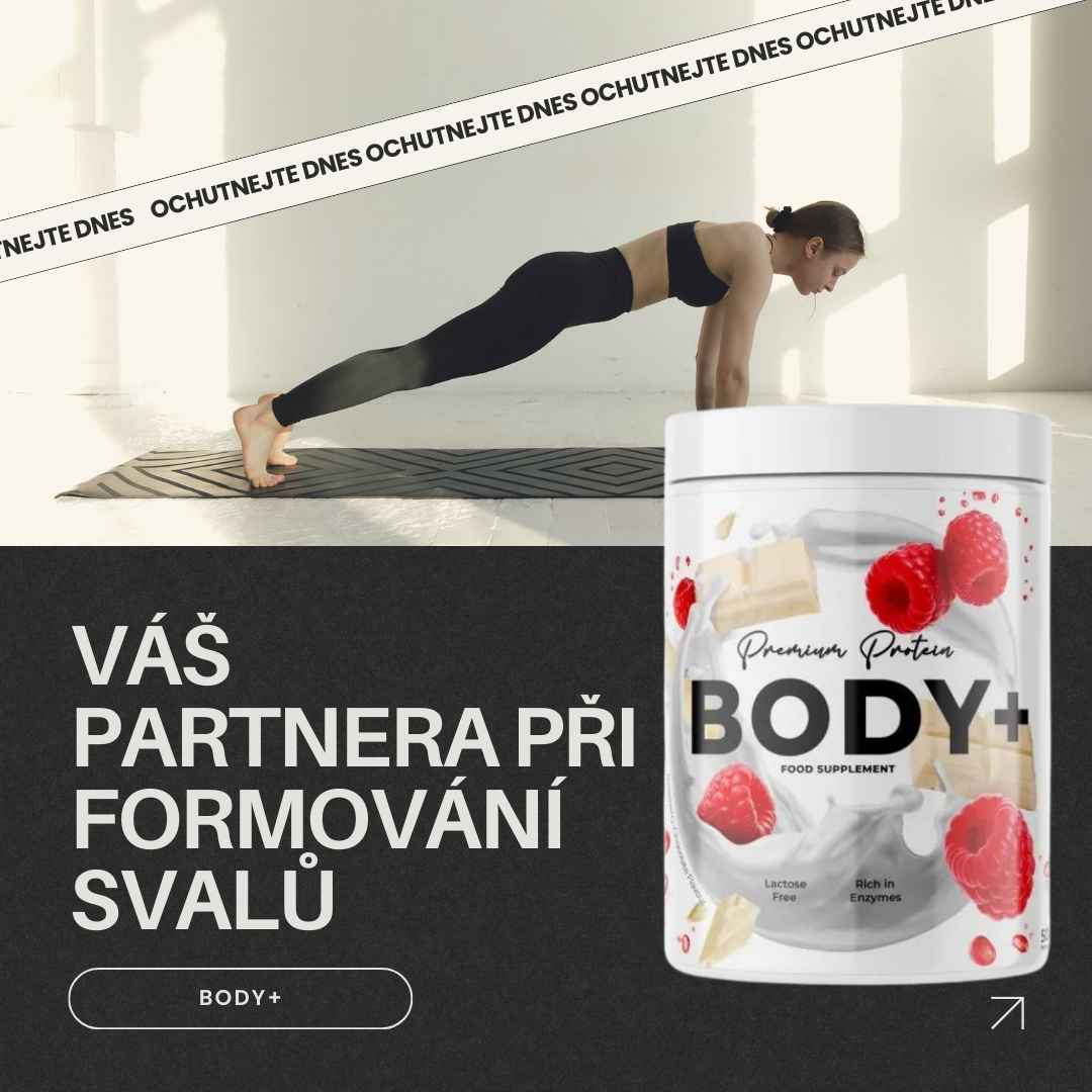 PREMIUM PROTEIN BODY+ - VAŠE KAŽDODENNÍ VÝŽIVA PRO ENERGII A ZDRAVÍ