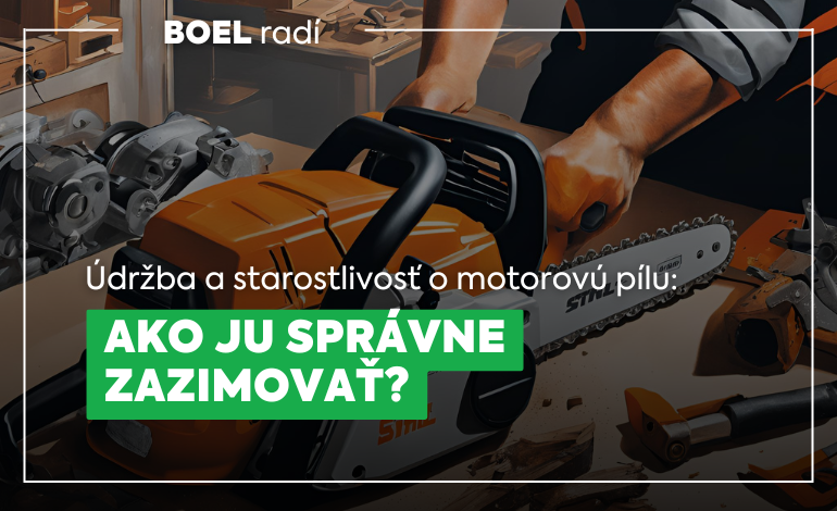 Ako zazimovať motorovú pílu? Údržba a servis