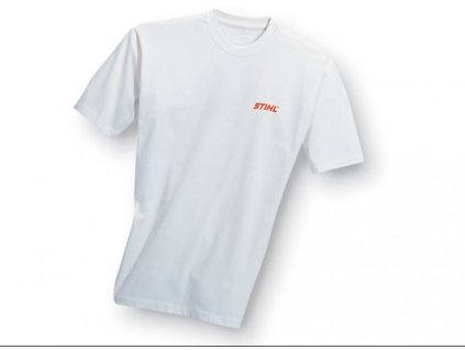 Tričko biele s logom STIHL, 190gr