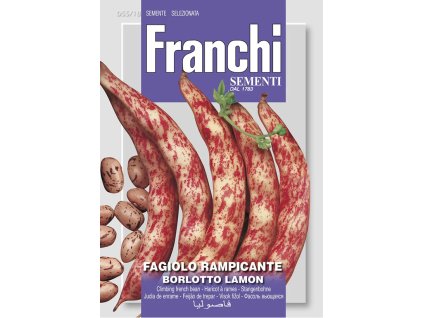 Fazuľa ťahavá BORLOTTO LAMON