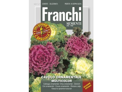 Kapusta okrasná zmes farieb