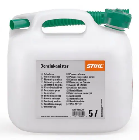 STIHL Kanister na benzín - 10 l, priesvitný