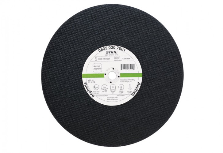 Rozbrusovací kotúč STIHL na asfalt/kujná liatina Rozmer: 350 x 4,0 mm