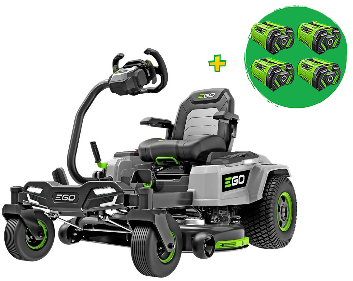 Záhradný traktor EGO Power+ ZT4201E-S 107 cm