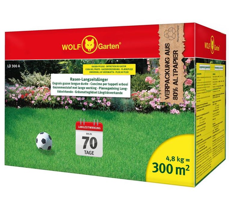 WOLF-Garten Trávne hnojivo dlhodobé LD-A 300
