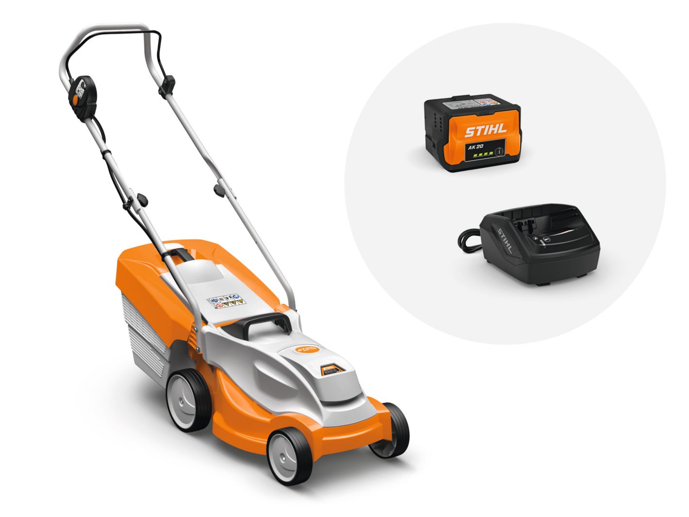 Akumulátorová kosačka STIHL RMA 235 Variant: 1x akumulátor AK20 a nabíjačka AL101