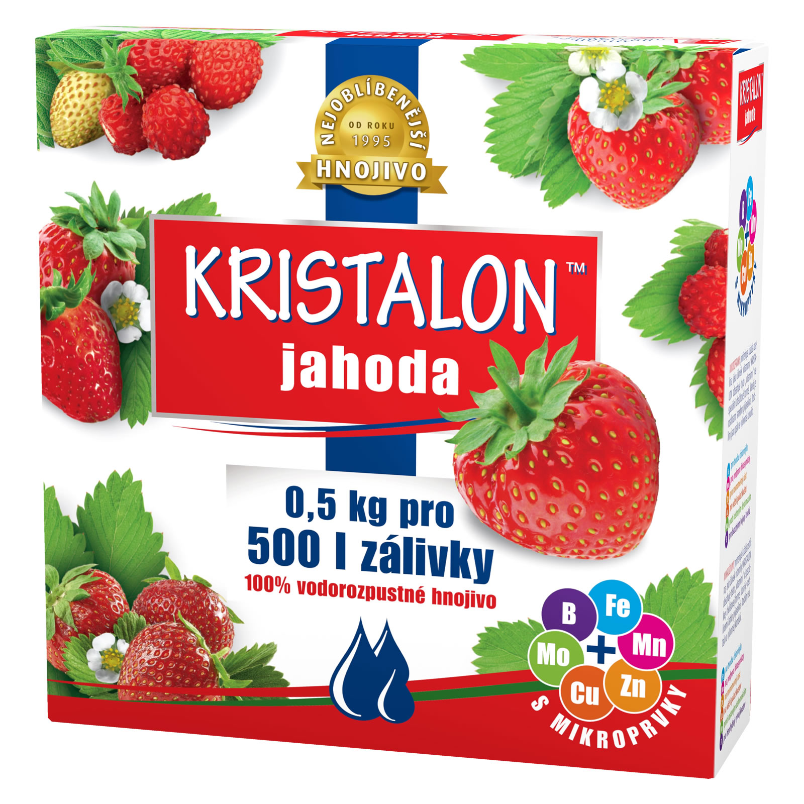 AGRO CS Hnojivo KRISTALON Jahoda 0,5kg