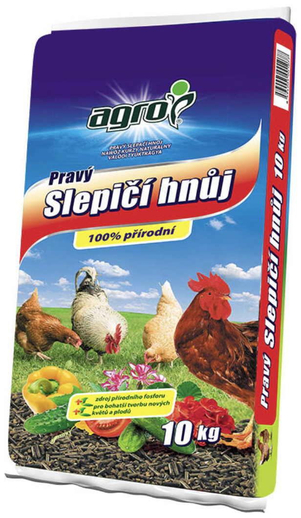 AGRO CS Pravý slepačí hnoj 10kg