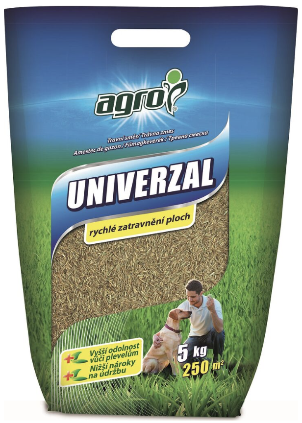 AGRO CS Trávna zmes – UNIVERZAL Balenie: 5 kg