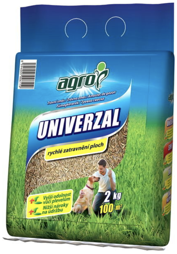 AGRO CS Trávna zmes – UNIVERZAL Balenie: 2 kg
