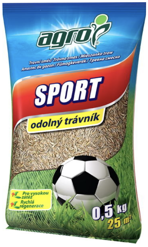 AGRO CS Trávna zmes – ŠPORT Balenie: 0,5 kg