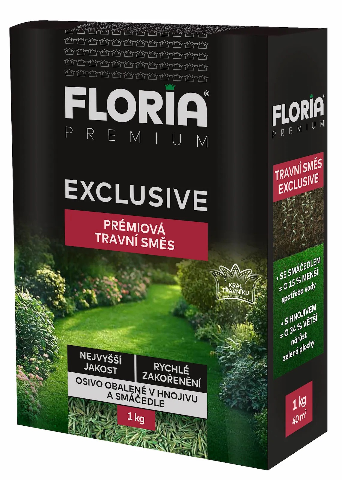 AGRO CS FLORIA Trávna zmes exclusive 1kg