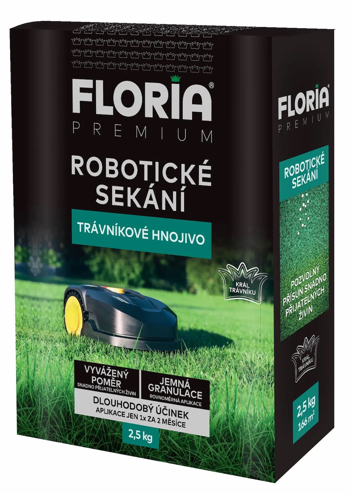 AGRO CS FLORIA Trávnikové hnojivo na robotické kosenie 2,5kg