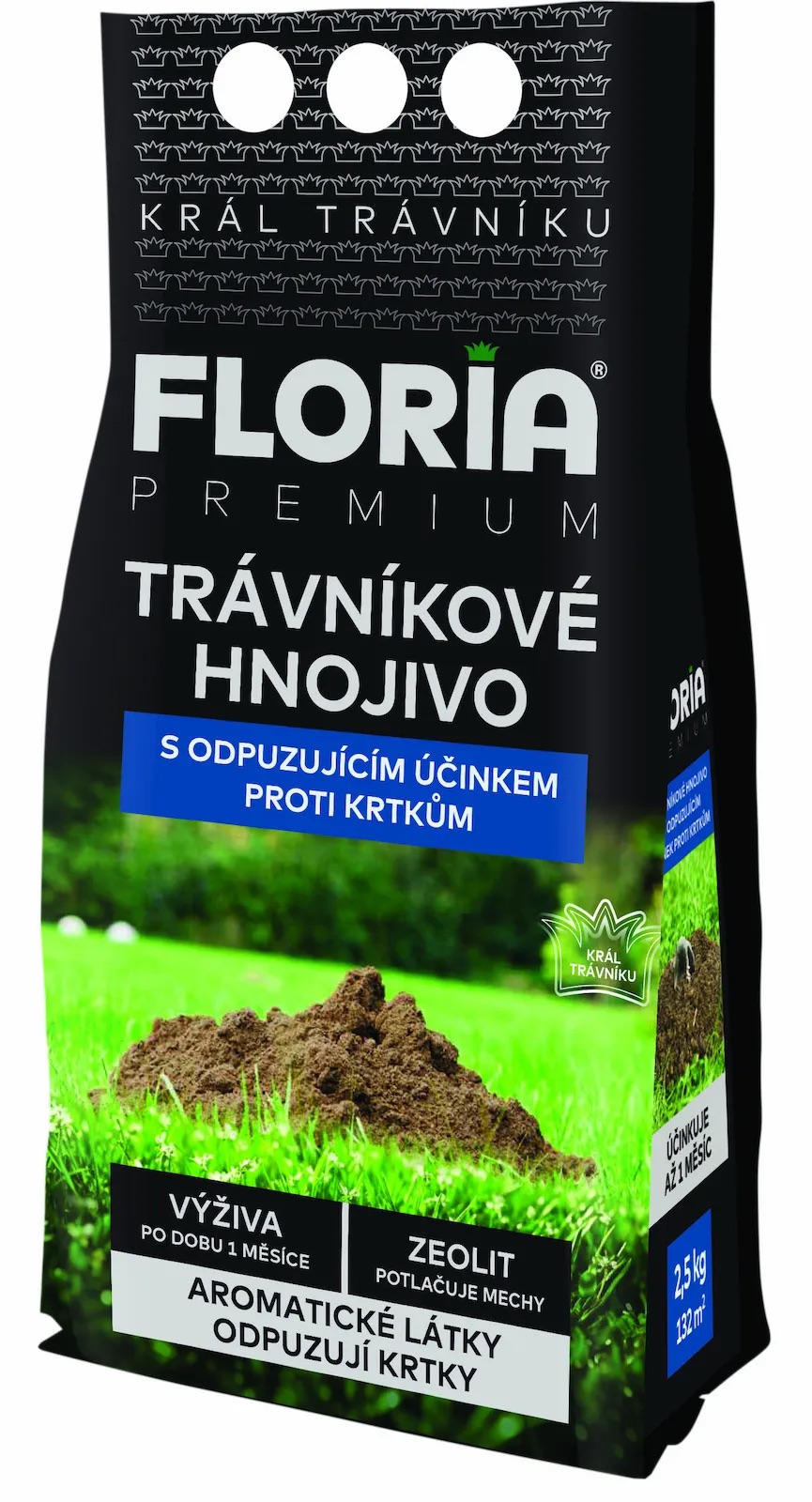 AGRO CS FLORIA Trávnikové hnojivo proti krtkom 2,5kg