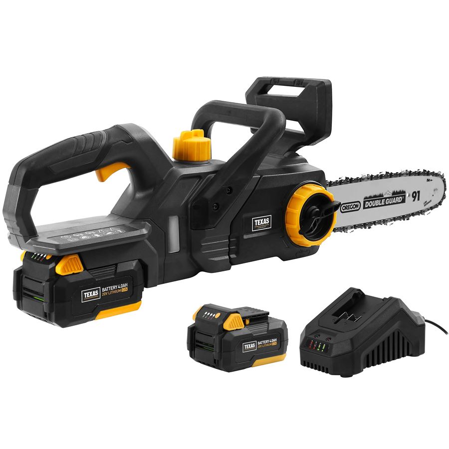 Akumulátorová reťazová píla TEXAS CSX 2000 (20V) Variant: s 4Ah batériou a nabíjačkou