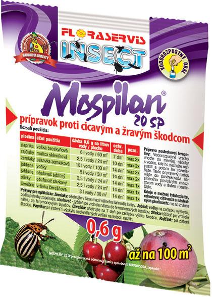 Floraservis Mospilan 20SP 0,6g- proti škodcom Balenie: 3x 0,6 g