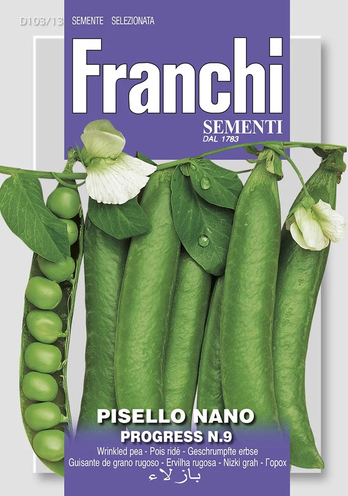 Franchi Hrach siaty dreňový nízky – PROGRESS N.9 – semená