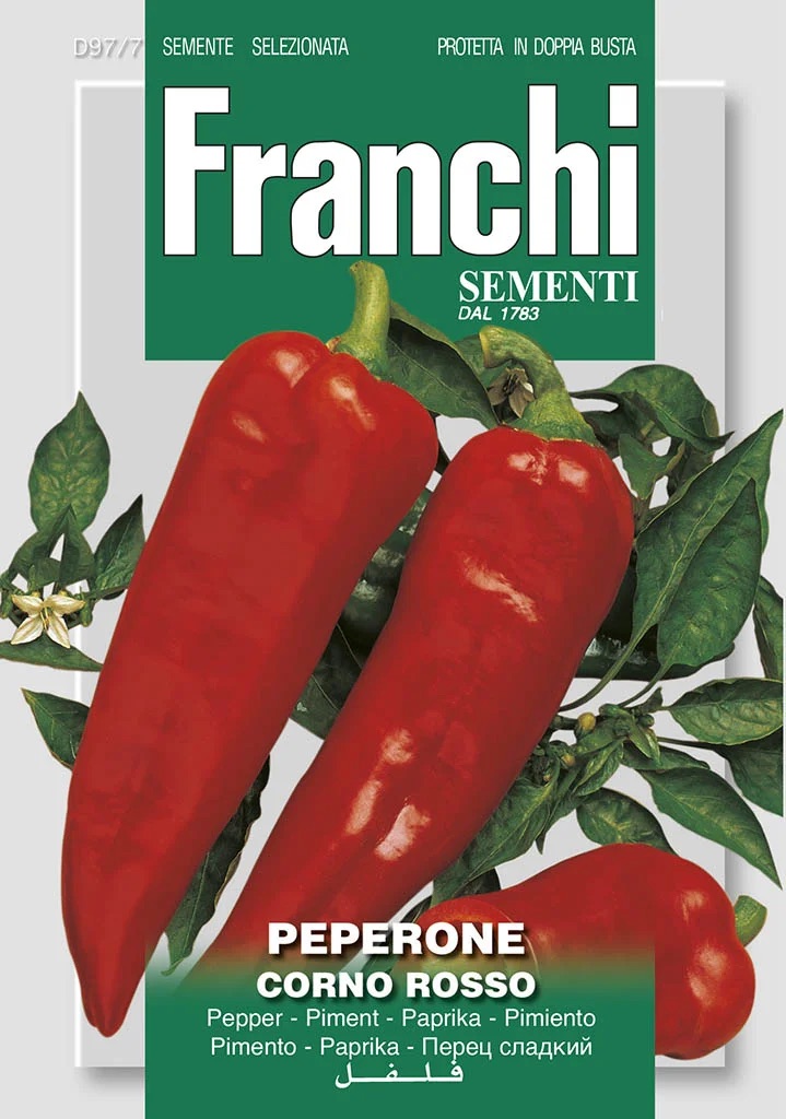 Franchi Paprika CORNO ROSSO – semená