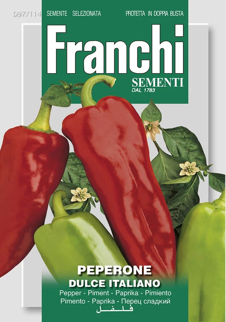 Franchi Paprika – DULCE ITALIANO – semená