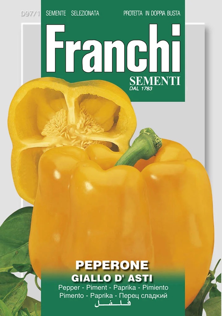Franchi Paprika – GIALLO D’ASTI – semená
